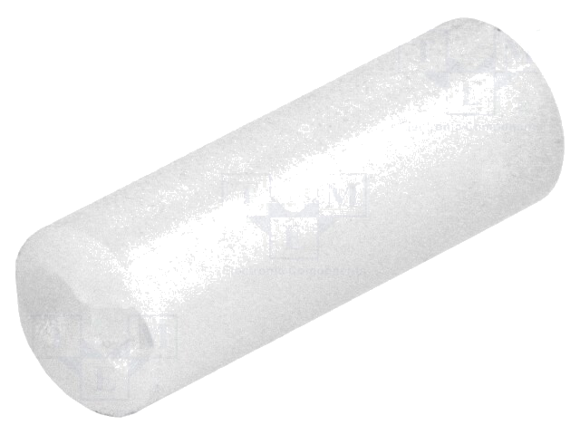 Afstandbus; LED; Øext: 5mm; ØLED: 5mm; L: 14mm; natuurlijk; UL94V-2 Afstandbus; LED; Øext: 5mm; ØLED: 5mm; L: 14mm; natuurlijk; UL94V-2